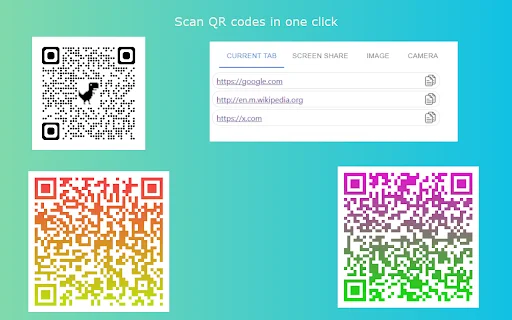 QR Code Reader ডাউনলোড করুন – ব্রাউজারে দ্রুত স্ক্যান করুন - Screenshot 1