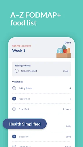 IBS Coach ডাউনলোড করুন – FODMAP ডায়েট ও খাবার পরিকল্পনা - Screenshot 7