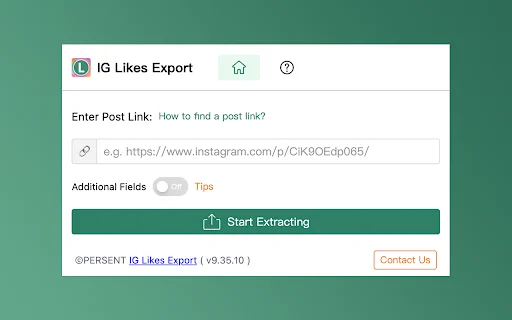 IG Likes Export ডাউনলোড করুন – ইনস্টাগ্রাম লাইক এক্সট্রাক্টর - Screenshot 1