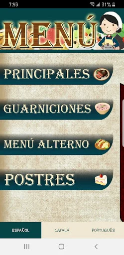 Recetas Caseras y Postres অ্যাপ ডাউনলোড করুন – সেরা রান্নার রেসিপি - Screenshot 7