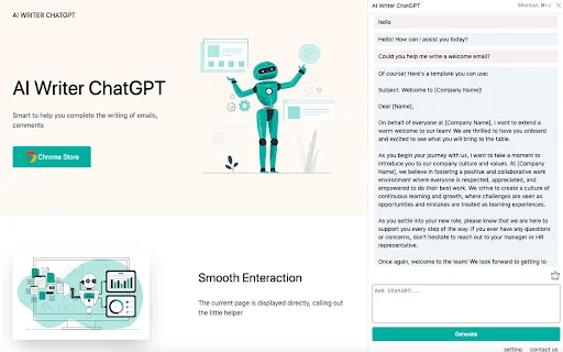 AI Writer ChatGPT ডাউনলোড করুন – দ্রুত ইমেল ও টেক্সট লিখুন - Screenshot 1