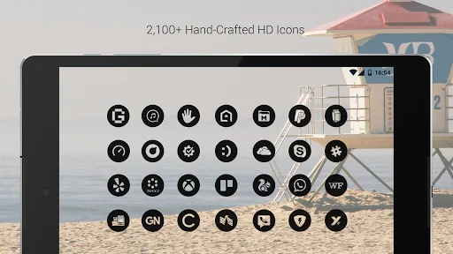 Dark Void – Black Circle Icons ডাউনলোড করুন – সেরা মিনিমালিস্ট আইকন প্যাক - Screenshot 13