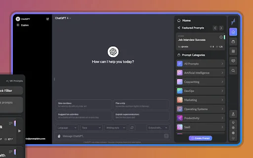 PromptForge ডাউনলোড করুন – ChatGPT ও Gemini-এর সেরা প্রম্পট টুল - Screenshot 5