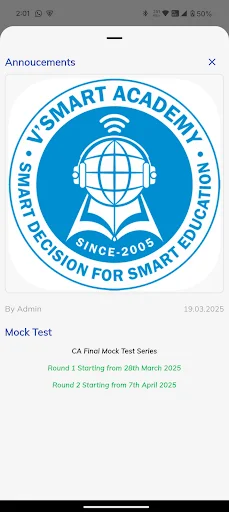 Vsmart Examprep ডাউনলোড করুন – সেরা শিক্ষা ব্যবস্থাপনা অ্যাপ - Screenshot 5
