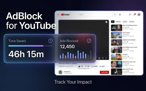 YouTube-এর জন্য AdBlock ডাউনলোড করুন – বিজ্ঞাপনমুক্ত ভিডিও দেখুন - Screenshot 1