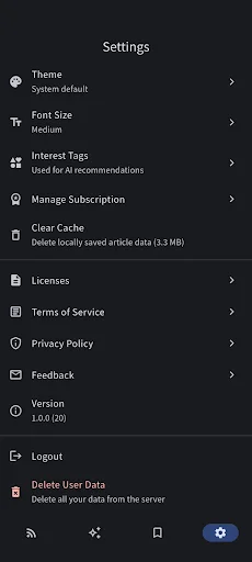 YomiAI – AI-Powered RSS Reader ডাউনলোড করুন – সেরা এআই নিউজ রিডার - Screenshot 4