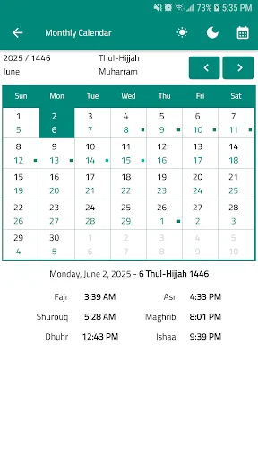 Salatimes Adhan ডাউনলোড করুন – সঠিক নামাজের সময় ও কিবলা - Screenshot 4