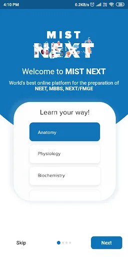 MIST NEXT ডাউনলোড করুন – MBBS, FMGE ও NEET PG প্রস্তুতির সেরা অ্যাপ - Screenshot 2