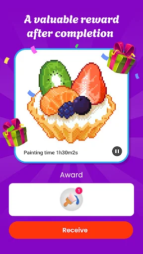 Pixel Art – Color by number ডাউনলোড করুন – সেরা পিক্সেল কালারিং গেম - Screenshot 3
