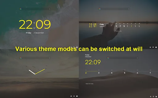 Aurora: Productive and Cozy New Tab – ব্রাউজার ট্যাব কাস্টমাইজ করুন - Screenshot 2