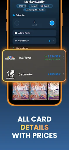 Logia: One Piece Card Game অ্যাপ ডাউনলোড করুন – সেরা কালেকশন ম্যানেজার - Screenshot 2