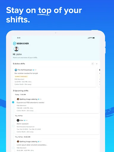 Sidekicker: Worker App ডাউনলোড করুন – নমনীয় চাকরির সুযোগ - Screenshot 8