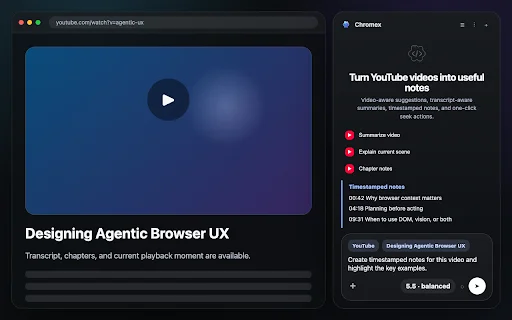 Chromex ডাউনলোড করুন – আপনার ব্রাউজারের সেরা AI অ্যাসিস্ট্যান্ট - Screenshot 2