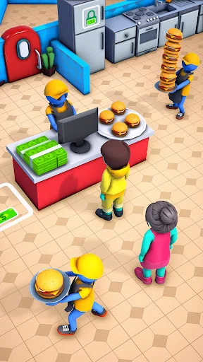 Idle Burger Shop: Cafe Tycoon ডাউনলোড করুন – সেরা রেস্টুরেন্ট গেম - Screenshot 16