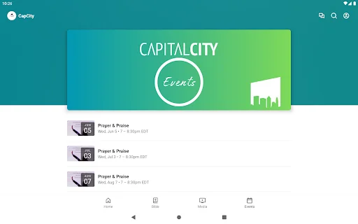 CapCity অ্যাপ ডাউনলোড করুন – খ্রিস্টান বিশ্বাস ও আধ্যাত্মিক উন্নতির সেরা মাধ্যম - Screenshot 9