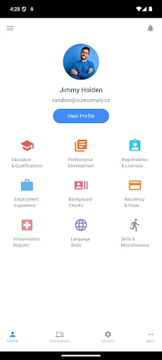 OnePassport Profile ডাউনলোড করুন – ডিজিটাল পাসপোর্ট ও নথিপত্র ব্যবস্থাপনা - Screenshot 1