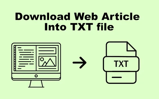 Text Downloader ডাউনলোড করুন – ওয়েব আর্টিকেল সেভ করুন সহজে - Screenshot 1
