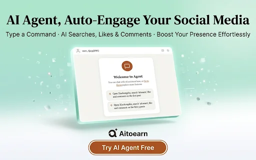AiToEarn Extension ডাউনলোড করুন – AI ভিত্তিক সোশ্যাল মিডিয়া অটোমেশন - Screenshot 1