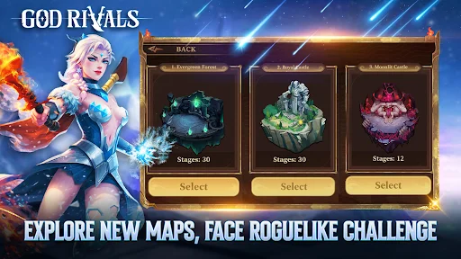 God Rivals: RPG Roguelike ডাউনলোড করুন – ডার্ক ফ্যান্টাসি অ্যাকশন গেম - Screenshot 16