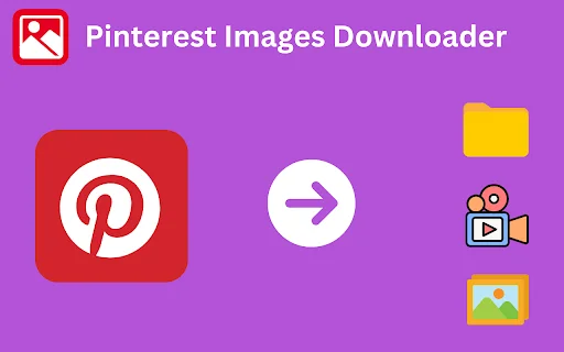 Pinterest Images Downloader ডাউনলোড করুন – এক ক্লিকে ছবি ও ভিডিও সেভ করুন - Screenshot 1