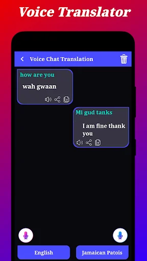 Jamaican Patois Translator ডাউনলোড করুন – সব ভাষার অনুবাদ - Screenshot 4