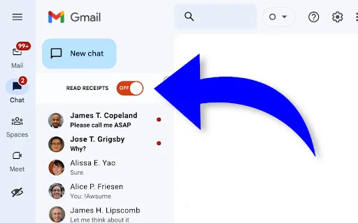 Google Chat-এ Read Receipt বন্ধ করুন – সহজে ব্যবহার করুন - Screenshot 1