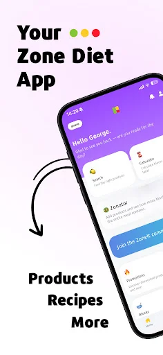 ZoneIt ডাউনলোড করুন – জোন ডায়েট নিয়ন্ত্রণের সেরা টুল - Screenshot 1
