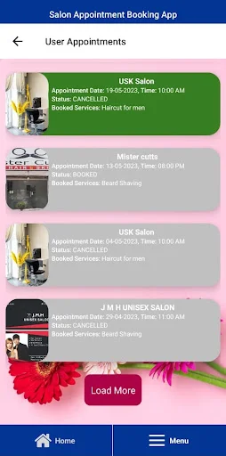 Salon Slot Booking অ্যাপ ডাউনলোড করুন – সেরা সেলুন অ্যাপয়েন্টমেন্ট সেবা - Screenshot 8