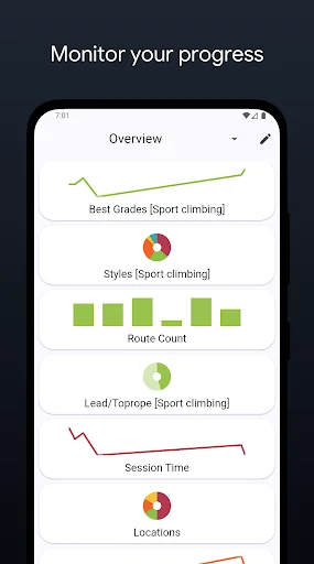 Climbing Tracker ডাউনলোড করুন – আপনার ক্লাইম্বিং প্রগ্রেস ট্র্যাক করুন - Screenshot 3