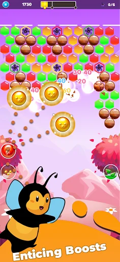 Bubble Honey Shooter ডাউনলোড করুন – সেরা পাজল গেম ফ্রি - Screenshot 14