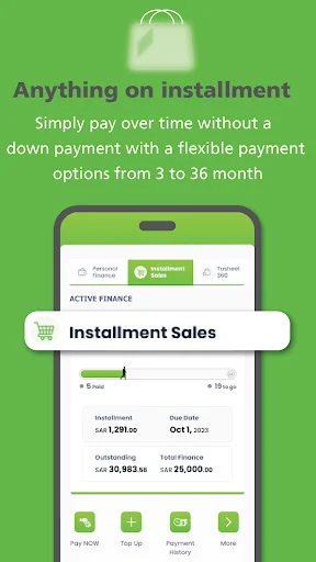 Tasheel Finance ডাউনলোড করুন – দ্রুত শরীয়াহ সম্মত লোন ও সুবিধা - Screenshot 3