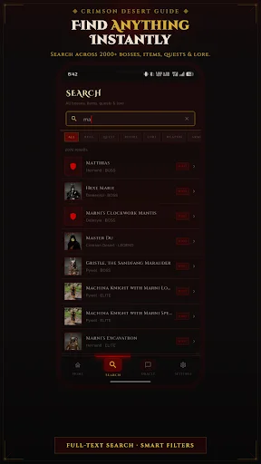 Crimson Desert: Fan Guide ডাউনলোড করুন – বস ও মিশন টিপস - Screenshot 6