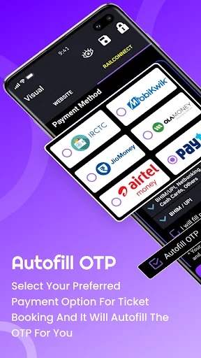 Auto Train Ticket Booking ডাউনলোড করুন – দ্রুত তাতকাল টিকিট বুকিং - Screenshot 2