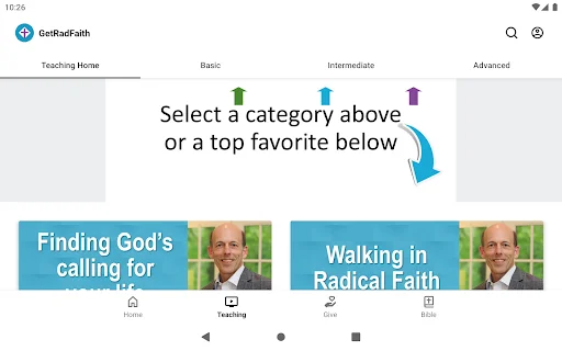 Get Radical Faith অ্যাপ ডাউনলোড করুন – বাইবেল শিক্ষা ও আধ্যাত্মিক জ্ঞান - Screenshot 5