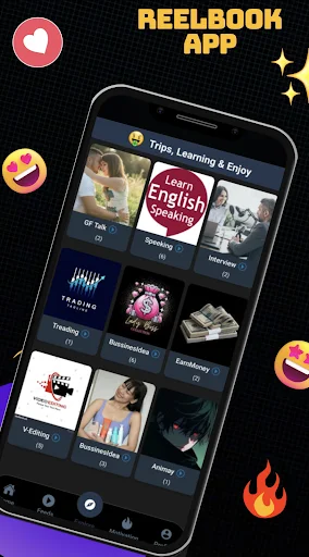 Reelbook ডাউনলোড করুন – ছোট ভিডিও দেখুন এবং বন্ধুদের সাথে যুক্ত হোন - Screenshot 5