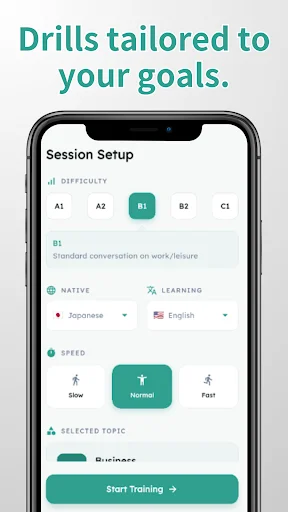 Reflex Speak ডাউনলোড করুন – AI চালিত তাৎক্ষণিক অনুবাদ প্রশিক্ষণ - Screenshot 8