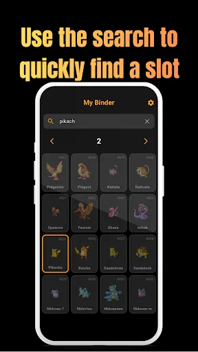 PokeDex Binder ডাউনলোড করুন – ১০২৫টি পোকেমন ট্র্যাক করুন - Screenshot 4