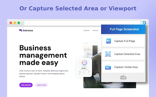 Full Page Screenshot ডাউনলোড করুন – সেরা স্ক্রিন ক্যাপচার টুল - Screenshot 2