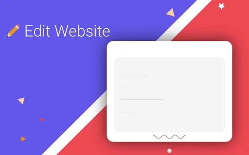 Edit Website Extension ডাউনলোড করুন – লাইভ টেক্সট এডিটর - Screenshot 1