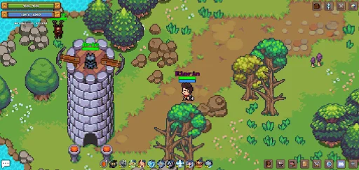 Definya: 2D MMORPG ডাউনলোড করুন – সেরা পিক্সেল আরপিজি গেম - Screenshot 11