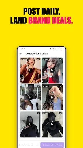AI Influencer Generator ডাউনলোড করুন – সেরা AI ভিডিও মেকার - Screenshot 6