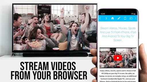TV Cast for Android TV ডাউনলোড করুন – সেরা ওয়েব ব্রাউজার স্ট্রিমিং - Screenshot 14