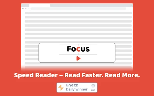 Speed Reader: Boost Reading Speed & Master RSVP Technique - Screenshot 1