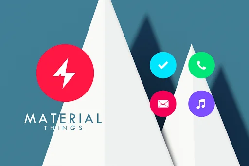 Material Things Icon Pack ডাউনলোড করুন – সেরা ম্যাটেরিয়াল ডিজাইন আইকন - Screenshot 14