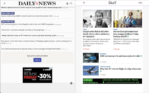 MultiView: Split Screen Tab Extension – সেরা মাল্টিটাস্কিং টুল - Screenshot 2