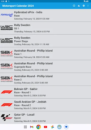 Motorsport Calendar 2026 ডাউনলোড করুন – সেরা রেসিং শিডিউল অ্যাপ - Screenshot 6