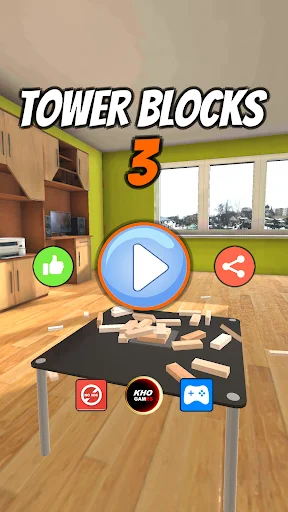Tower Blocks 3 ডাউনলোড করুন – সেরা ব্লক স্ট্যাকিং গেম - Screenshot 1
