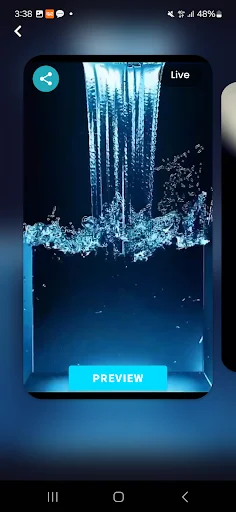 Amazing Water Live Wallpaper ডাউনলোড করুন – ৪কে অ্যানিমেটেড ব্যাকগ্রাউন্ড - Screenshot 15