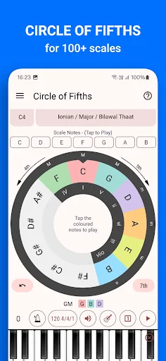 Music Theory Companion ডাউনলোড করুন – মিউজিক থিওরি ও কর্ড শেখার সেরা অ্যাপ - Screenshot 3