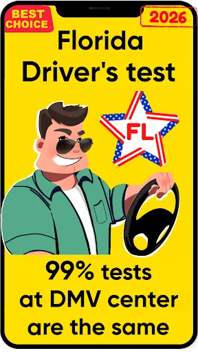 Florida DMV Practice Test 2026 ডাউনলোড করুন – ড্রাইভিং লাইসেন্স প্রস্তুতি - Screenshot 1